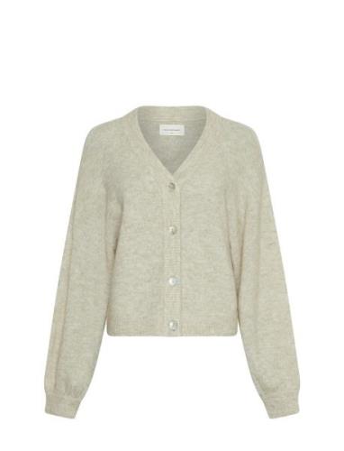 Mschpetrinelle Hope Cardigan Tops Knitwear Cardigans Cream MSCH Copenh...