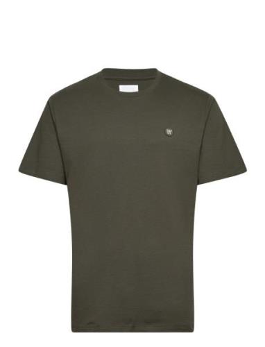 Wwace Tops T-shirts Short-sleeved Green Double A By Wood Wood