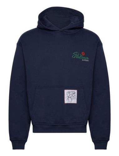 Sartoria Hoody Tops Sweat-shirts & Hoodies Hoodies Navy Pas De Mer