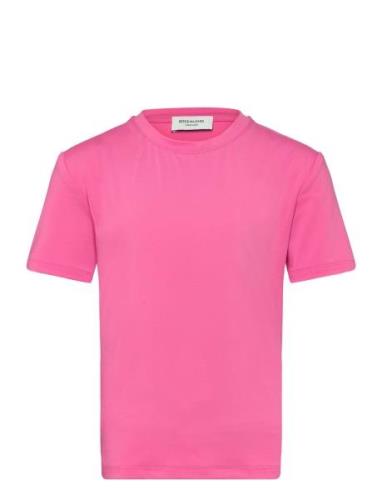 Rkbillie Ss T-Shirt Tops T-shirts Short-sleeved Pink Rosemunde Kids