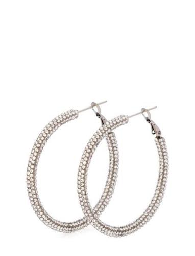 Edition Hoop Clear/Silver Accessories Jewellery Earrings Hoops Silver ...