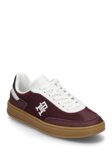 Th Heritage Sneaker Perf Matalavartiset Sneakerit Tennarit Burgundy To...