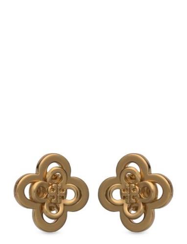 Kira Clover Stacked Stud Accessories Jewellery Earrings Studs Gold Tor...