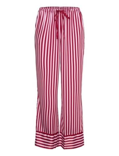 Satin Trousers Pyjamahousut Olohousut Pink Hunkemöller