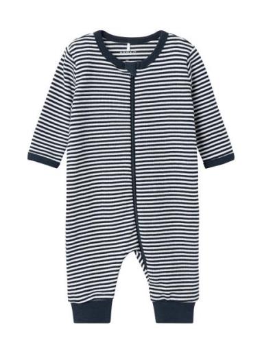 Nbnnightsuit Zip Y/D Core Noos Pyjama Sie Jumpsuit Haalari Navy Name I...