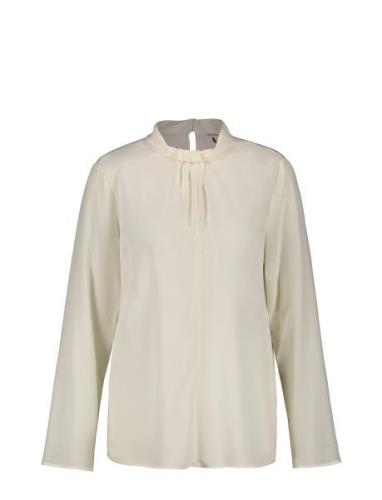 Blouse 1/1 Sleeve Tops Blouses Long-sleeved White Gerry Weber