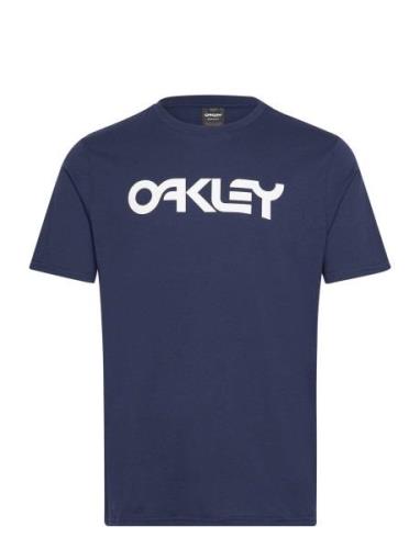 Mark Ii Tee 2.0 Tops T-shirts Short-sleeved Navy OAKLEY