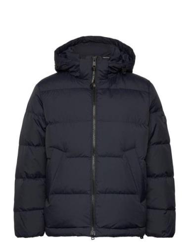 Woven Outdoor Jackets Vuorillinen Takki Topattu Takki Navy Marc O'Polo