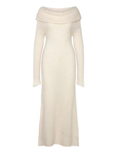 Dress Augusta Maksimekko Juhlamekko Cream Lindex