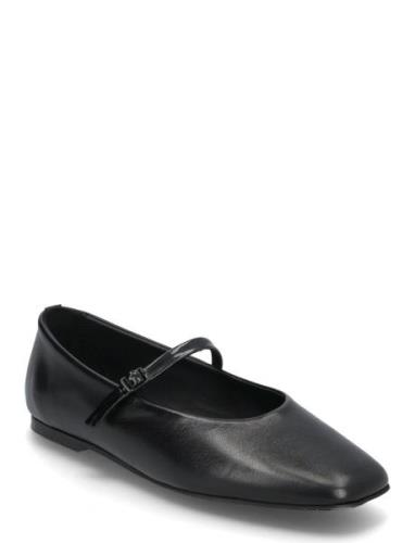 Mary Jane Ballerina - Lth Ballerinat Black Calvin Klein