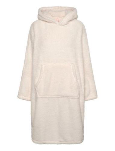 Snuggle Fleece Lounge Dress Aamutakki White Hunkemöller