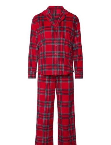 Fleece Pyjama Set Pyjama Red Hunkemöller