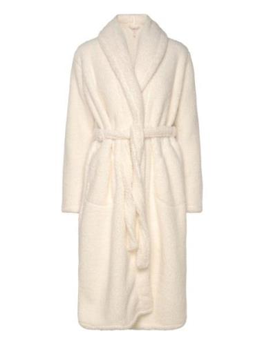 Fleece Bathrobe Aamutakki White Hunkemöller