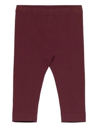 Leggings Bottoms Leggings Burgundy En Fant