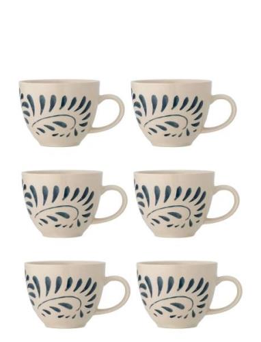 Heikki Cup Home Tableware Cups & Mugs Coffee Cups Multi/patterned Bloo...