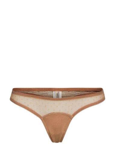 Nova String Stringit Alusvaatteet Brown Underprotection