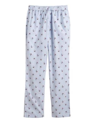 Skier Print Oxford Pajama Pants Pyjama Multi/patterned GANT