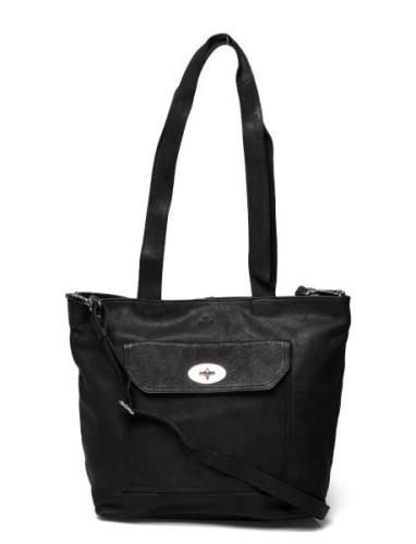 Ravenna Shopper Louise Bags Small Shoulder Bags-crossbody Bags Black A...