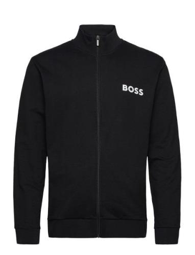 Ease Jacket Zip Tops Sweat-shirts & Hoodies Sweat-shirts Black BOSS