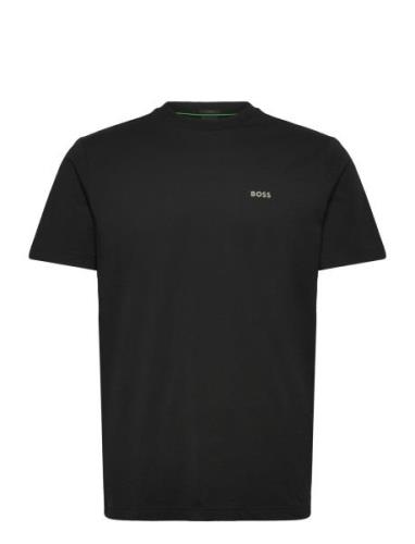 Tee Sport T-shirts Short-sleeved Black BOSS