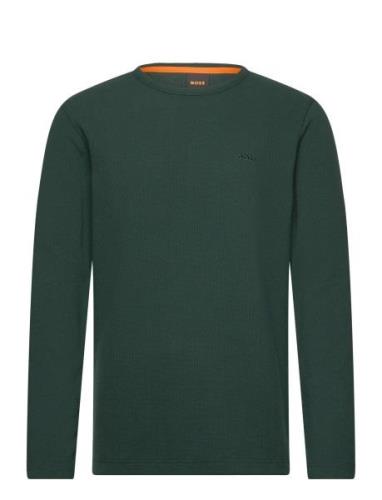 Tempesto Tops T-shirts Long-sleeved Green BOSS