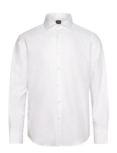 H-Joe-Spread-C1-222 Tops Shirts Business White BOSS