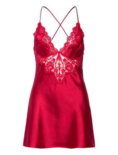 Mya Slipdress Body Alusmekko Red Hunkemöller