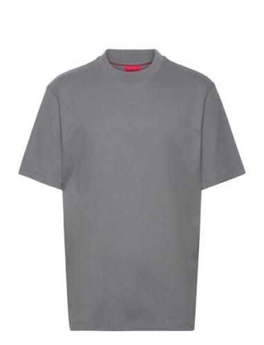 Dapolino Designers T-shirts Short-sleeved Grey HUGO