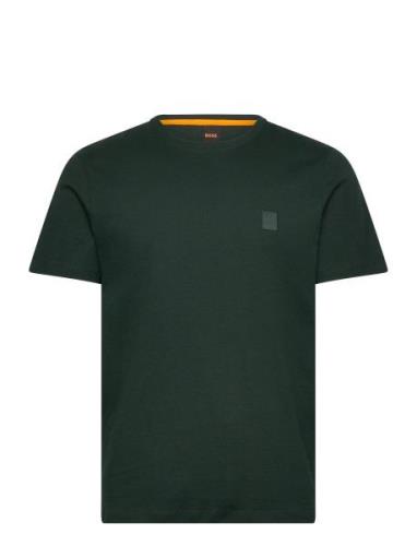 Tales Tops T-shirts Short-sleeved Green BOSS