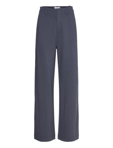 Milano Straight Pants Bottoms Trousers Straight Leg Navy Calvin Klein ...